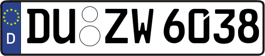 DU-ZW6038