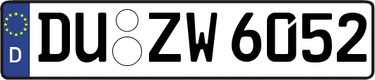 DU-ZW6052
