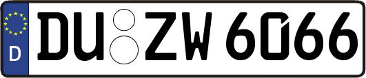 DU-ZW6066