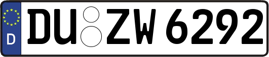 DU-ZW6292