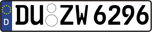 DU-ZW6296