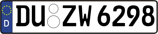 DU-ZW6298