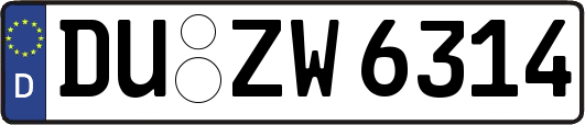 DU-ZW6314