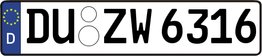 DU-ZW6316