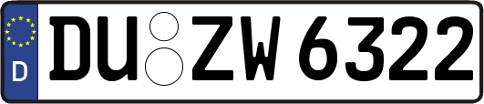 DU-ZW6322