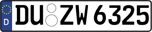 DU-ZW6325