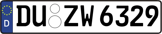 DU-ZW6329
