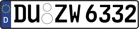 DU-ZW6332