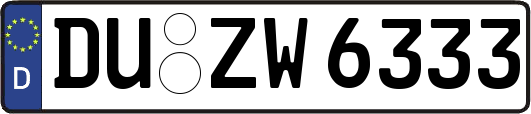 DU-ZW6333