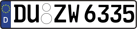 DU-ZW6335