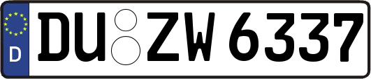 DU-ZW6337