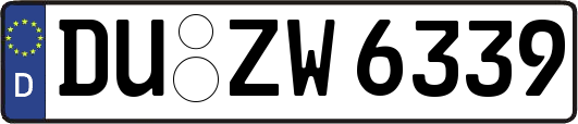 DU-ZW6339