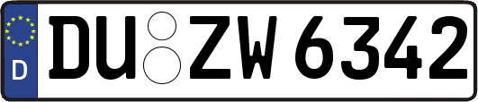 DU-ZW6342