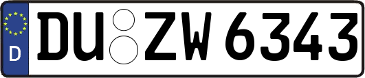 DU-ZW6343