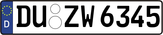DU-ZW6345
