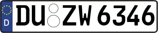 DU-ZW6346
