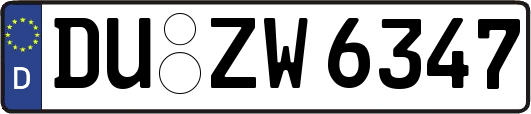 DU-ZW6347