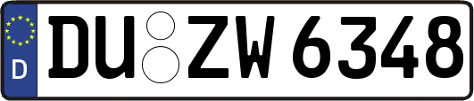 DU-ZW6348