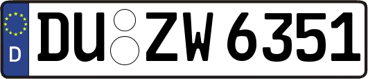 DU-ZW6351