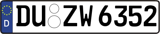 DU-ZW6352