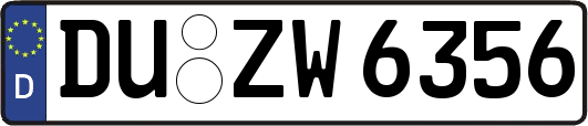 DU-ZW6356