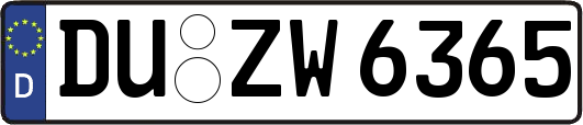 DU-ZW6365