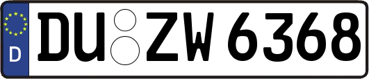 DU-ZW6368