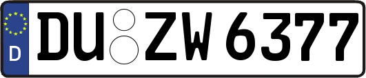DU-ZW6377