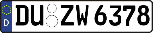 DU-ZW6378