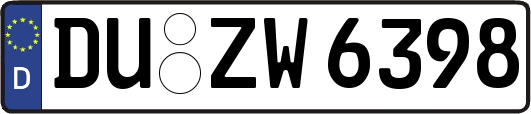 DU-ZW6398