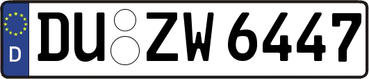 DU-ZW6447