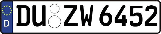DU-ZW6452