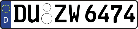 DU-ZW6474