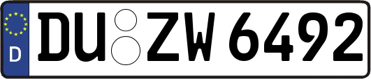 DU-ZW6492