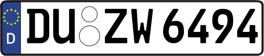 DU-ZW6494