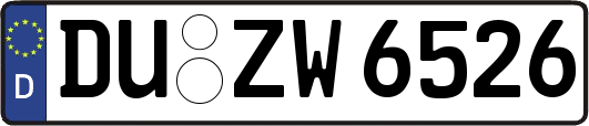 DU-ZW6526