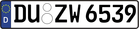 DU-ZW6539