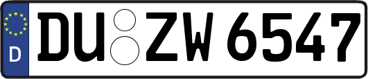 DU-ZW6547