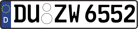 DU-ZW6552