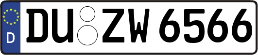 DU-ZW6566