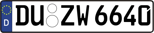 DU-ZW6640