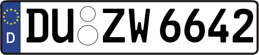 DU-ZW6642