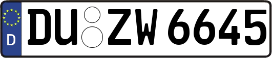 DU-ZW6645