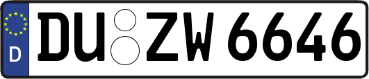 DU-ZW6646