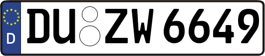 DU-ZW6649