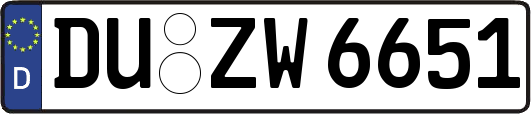 DU-ZW6651