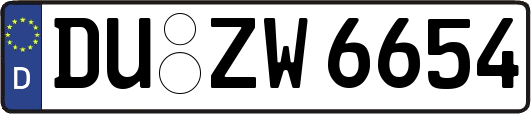 DU-ZW6654
