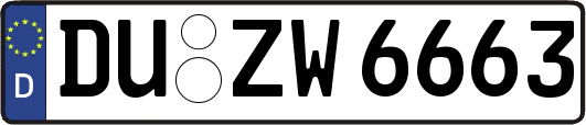 DU-ZW6663