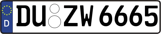 DU-ZW6665