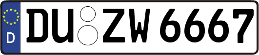 DU-ZW6667